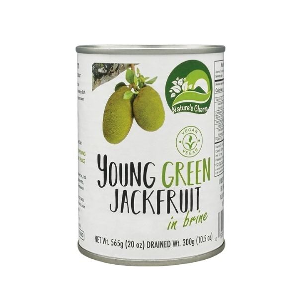 Young Green Jackfruit in Brine (565g/tin)(vegan)